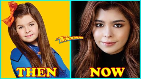 thundermans cast then and now